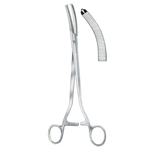 hysterectomy and vaginal forceps