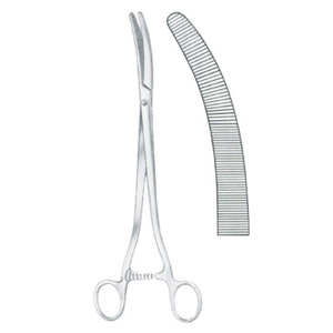 hysterectomy and vaginal forceps