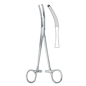 peritoneal clamp forceps