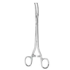 peritoneal clamp and hysterctomy forceps