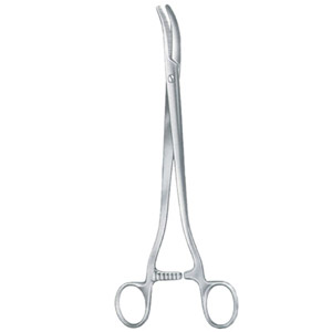 peritoneal clamp and hysterctomy forceps