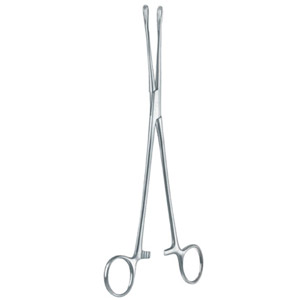 cotton swab and sponge holding forceps